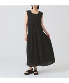 【ビームス ウイメン/BEAMS】のスクエアネック ティアード ノースリーブ ワンピース 人気、トレンドファッション・服の通販 founy(ファニー) ファッション Fashion レディースファッション Fashion for Women ワンピース Dresses イエロー Yellow エアリー Airy Texture カーディガン Cardigan, Knitwear サンダル Sandals, Summer Shoes ジャケット Jacket, Outerwear スクエア Square, Square Shape ティアード Tiered, Tiered Style デコルテ Décolleté, Neckline ノースリーブ Sleeveless, No-Sleeve リゾート Resort, Vacation Style thumbnail BLACK|ID: prp329100004575173 ipo3291000000033427193