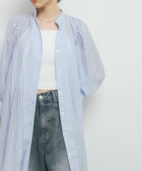 【ケービーエフ/KBF / URBAN RESEARCH】のボリュームスリーブストライプミニワンピース 人気、トレンドファッション・服の通販 founy(ファニー) ファッション Fashion レディースファッション Fashion for Women ワンピース Dresses 2025年 2025 2025春夏・S/S Spring/Summer 2025 SS25 ストライプ Stripe, Striped Pattern 夏 Summer S/S・春夏 SS, Spring/Summer, Warm Season 羽織 Haori, Light Jacket |ID:prp329100004575185