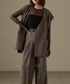 【その他のブランド/Other】のSET UP可能 フレンチスリーブ ビンテージワッシャー サマージャケット モカ|ID: prp329100004575198 ipo3291000000032981404