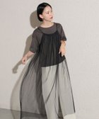 【その他のブランド/Other】のラメチュールワンピース * Tシャツ(セットアイテム) 人気、トレンドファッション・服の通販 founy(ファニー) ファッション Fashion レディースファッション Ladies' Fashion Online ワンピース Dress インナー Inner ウェーブ Wave エアリー Airy ギャザー Gather シアー Sheer シンプル Simple ストレート Straight チュール Tulle デニム Denim トレンド Trend プリント Print 半袖 Short Sleeve リラックス Relax おすすめ Recommend エレガント 上品 Elegant thumbnail OP/BLACK×インナー/CHARCOAL|ID: prp329100004575261 ipo3291000000032644517