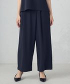 【コムサイズム/COMME CA ISM】の【UVカット・吸水速乾・接触冷感】kireri ラップ風ワイドパンツ / セットアップ対応 ネイビー|ID: prp329100004575262 ipo3291000000032715543