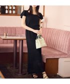 【プロポーション ボディドレッシング/PROPORTION BODY DRESSING】の透かし編 SETUP ブラック|ID: prp329100004575296 ipo3291000000032752722