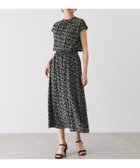 【ジャイロ/JAYRO】の花柄デシンフレンチスリーブワンピース 人気、トレンドファッション・服の通販 founy(ファニー) ファッション Fashion レディースファッション Ladies' Fashion Online ワンピース Dress 春 Spring ギャザー Gather サンダル Sandals スニーカー Sneakers スリーブ Sleeve フレア Flare フレンチ French プリント Print ポケット Pocket 羽織 Haori S/S・春夏 Ss・Spring/Summer おすすめ Recommend 夏 Summer エレガント 上品 Elegant thumbnail ブラック(01)|ID: prp329100004575308 ipo3291000000032592852