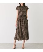 【ジャイロ/JAYRO】の花柄デシンフレンチスリーブワンピース 人気、トレンドファッション・服の通販 founy(ファニー) ファッション Fashion レディースファッション Ladies' Fashion Online ワンピース Dress 春 Spring ギャザー Gather サンダル Sandals スニーカー Sneakers スリーブ Sleeve フレア Flare フレンチ French プリント Print ポケット Pocket 羽織 Haori S/S・春夏 Ss・Spring/Summer おすすめ Recommend 夏 Summer エレガント 上品 Elegant thumbnail ダークブラウン(20)|ID: prp329100004575308 ipo3291000000032592859