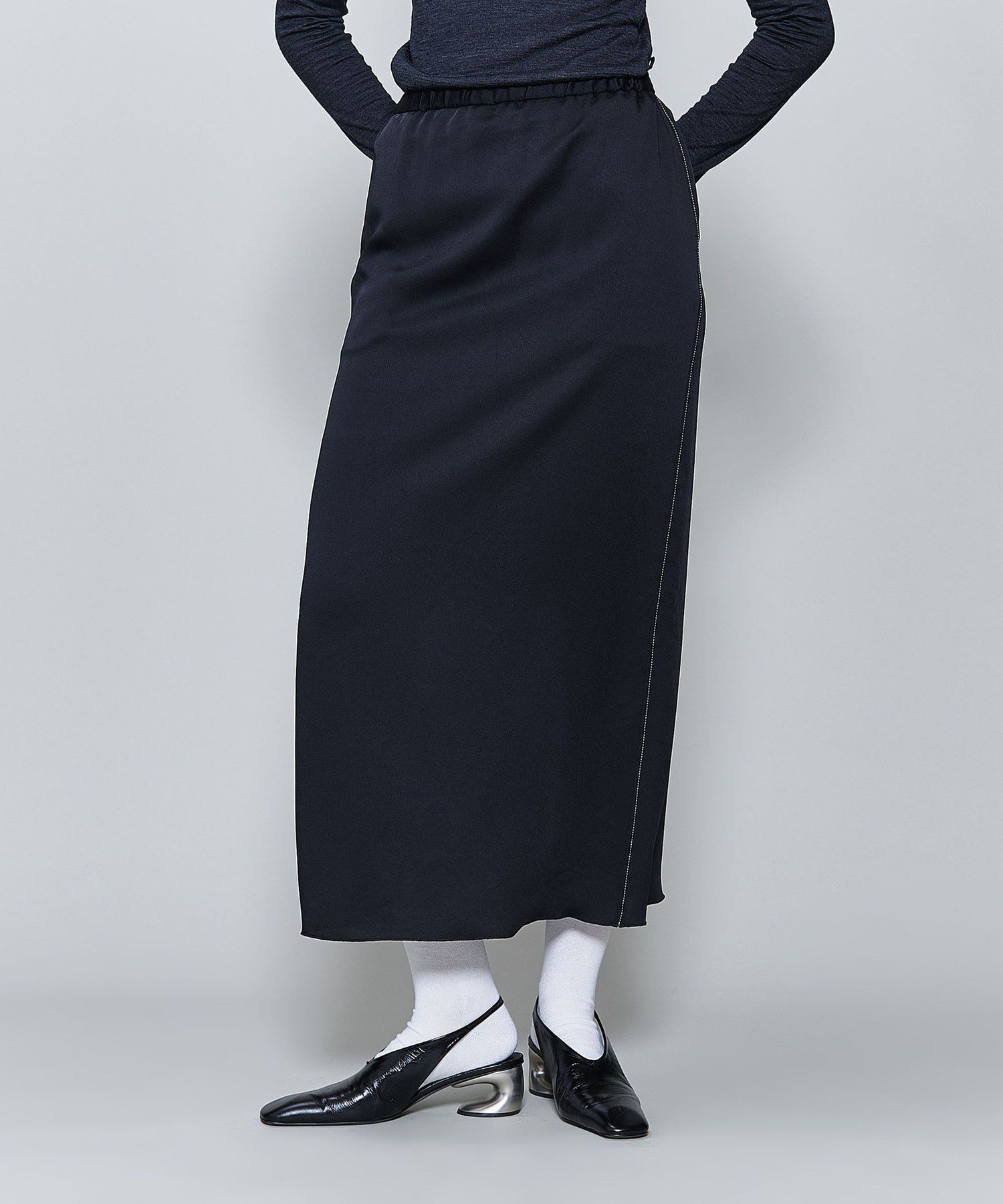 【ビューティ&ユース ユナイテッドアローズ/BEAUTY&YOUTH / UNITED ARROWS】の6(ROKU) サテンスカート 人気、トレンドファッション・服の通販 founy(ファニー) 　ファッション　Fashion　レディースファッション　Fashion for Women　スカート　Skirts　サテン　Satin, Glossy Fabric　シンプル　Simple, Minimal　ベーシック　Basic, Essential　ロング　Long, Long-Length　 other-1|ID: prp329100004575330 ipo3291000000032737883