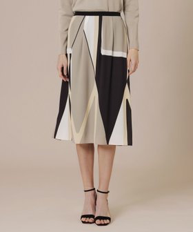 【マッキントッシュ ロンドン/MACKINTOSH LONDON】のMダイヤモンドシェイプパネルプリントスカート 人気、トレンドファッション・服の通販 founy(ファニー) ファッション Fashion レディースファッション Fashion for Women スカート Skirts アシンメトリー Asymmetrical Style ウォッシャブル Machine Washable パターン Pattern, Design Print ブロッキング Color Blocking, Panel Design プリント Print, Printed Pattern |ID:prp329100004575336