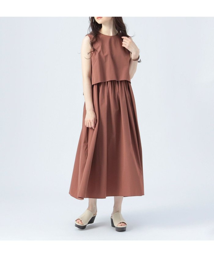 【ビームス ハート/BEAMS HEART】のレイヤード ギャザー ワンピース インテリア・キッズ・メンズ・レディースファッション・服の通販 founy(ファニー) https://founy.com/ ファッション Fashion レディースファッション Ladies' Fashion Online ワンピース Dress ギャザー Gather サンダル Sandals シンプル Simple セパレート Separate ドッキング Docking ノースリーブ No Sleeve フレア Flare エレガント 上品 Elegant 夏 Summer |ID: prp329100004575359 ipo3291000000032680813