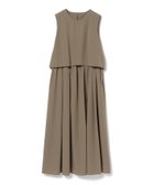 【ビームス ハート/BEAMS HEART】のレイヤード ギャザー ワンピース OLIVE|ID: prp329100004575359 ipo3291000000032680815