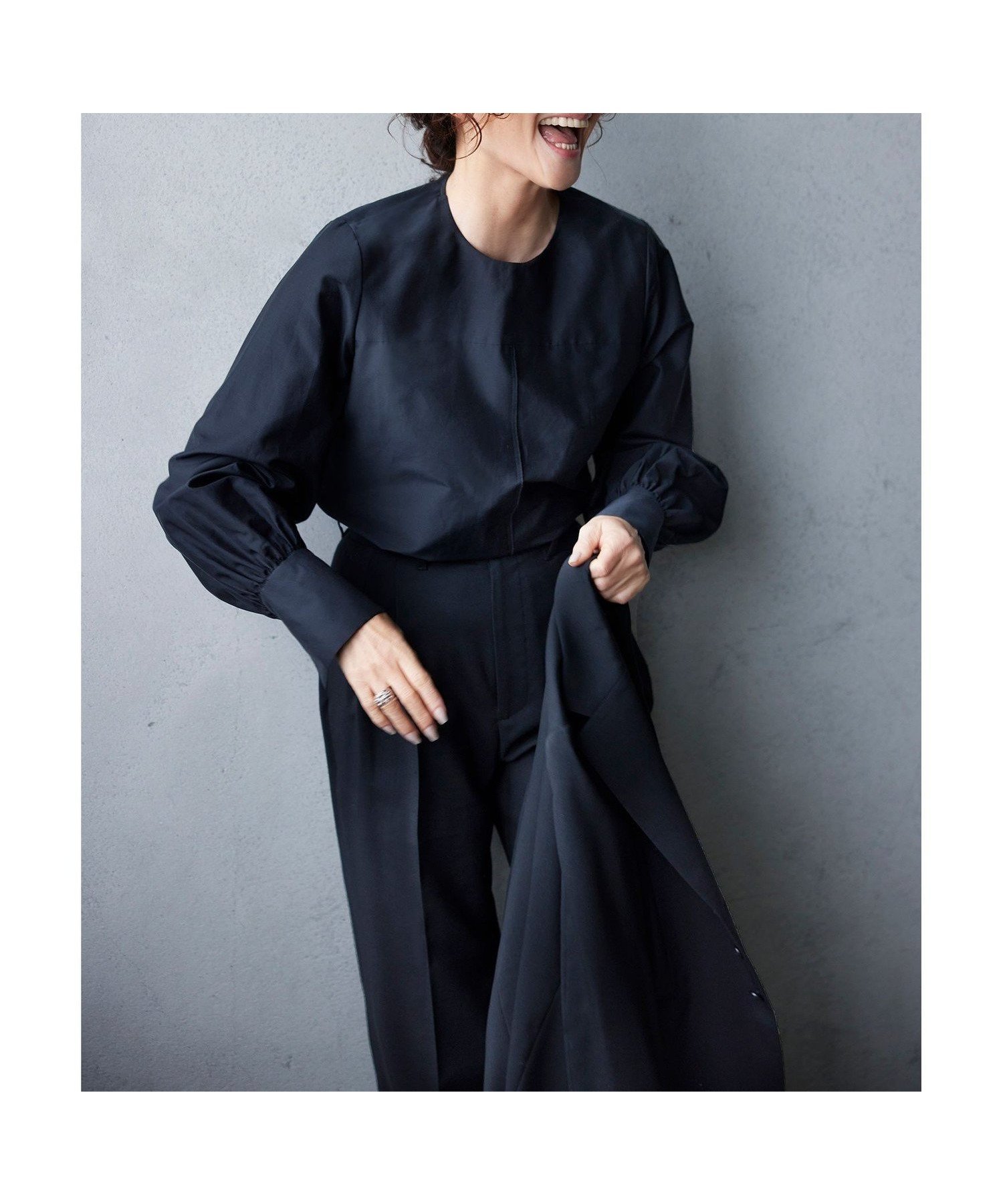【デミルクス ビームス/Demi-Luxe BEAMS】の【ビームスの百名品】AK+1 / シルクコットン ブラウス 人気、トレンドファッション・服の通販 founy(ファニー) 　ファッション　Fashion　レディースファッション　WOMEN　トップス・カットソー　Tops/Tshirt　シャツ/ブラウス　Shirts/Blouses　インナー　Inner　エレガント 上品　Elegant　コンパクト　Compact　シアー　Sheer　シルク　Silk　シンプル　Simple　ジャケット　Jacket　 other-1|ID: prp329100004575364 ipo3291000000032394144