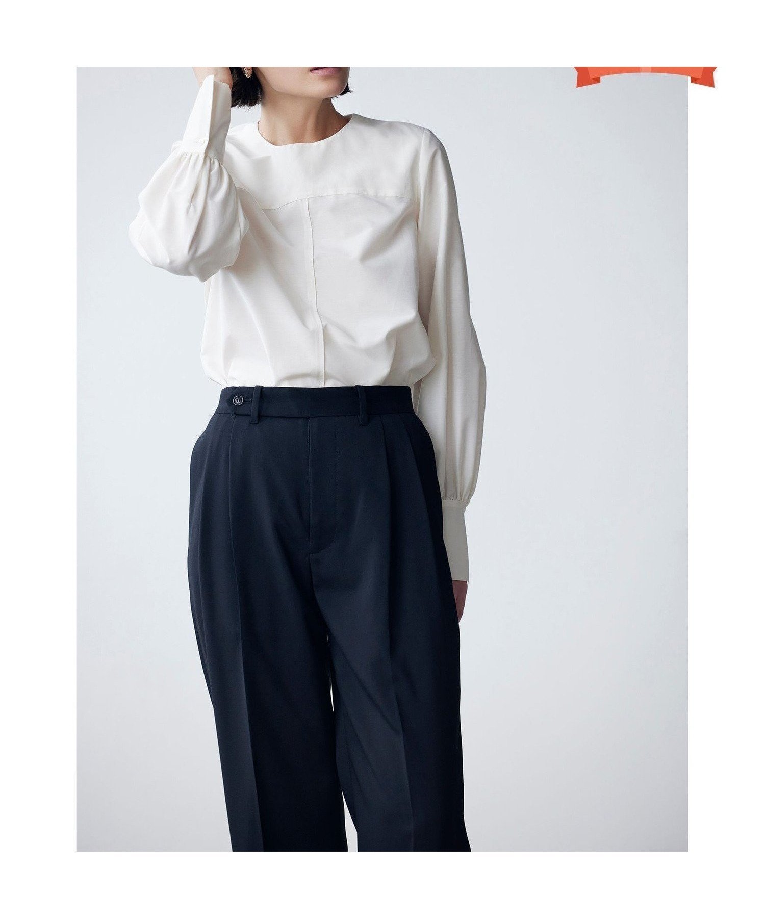 【デミルクス ビームス/Demi-Luxe BEAMS】の【ビームスの百名品】AK+1 / シルクコットン ブラウス インテリア・キッズ・メンズ・レディースファッション・服の通販 founy(ファニー) 　ファッション　Fashion　レディースファッション　WOMEN　トップス・カットソー　Tops/Tshirt　シャツ/ブラウス　Shirts/Blouses　インナー　Inner　エレガント 上品　Elegant　コンパクト　Compact　シアー　Sheer　シルク　Silk　シンプル　Simple　ジャケット　Jacket　IVORY|ID: prp329100004575364 ipo3291000000032394151