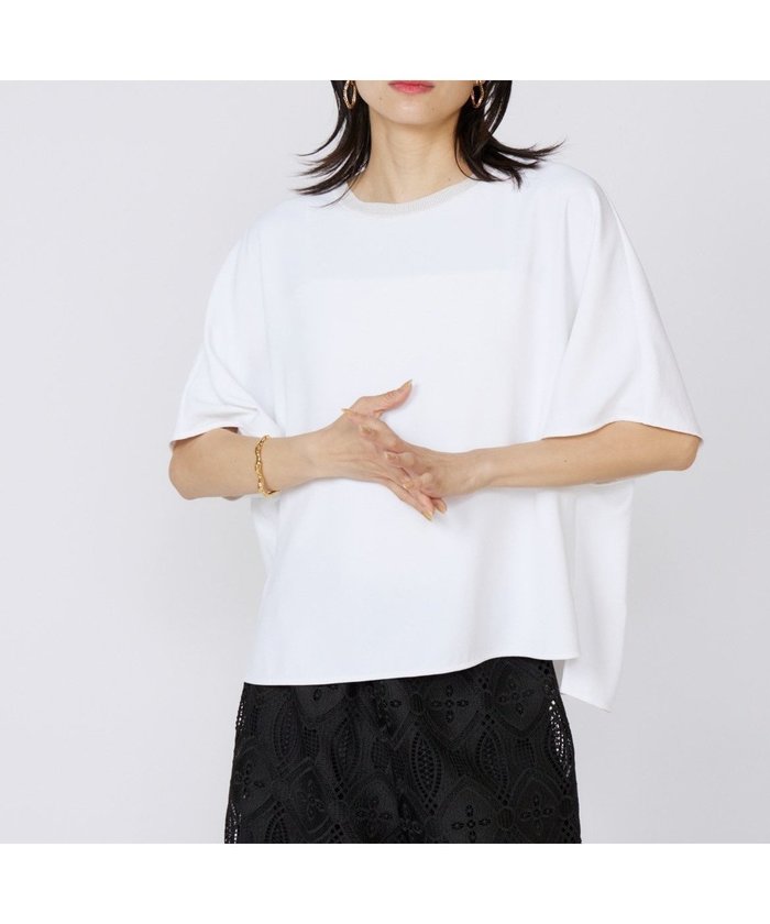 【イネド/INED】の吸汗速乾ジョーゼットプルオーバー インテリア・キッズ・メンズ・レディースファッション・服の通販 founy(ファニー) https://founy.com/ ファッション Fashion レディースファッション Fashion for Women トップス・カットソー Cut & Sew Tops カジュアルプルオーバー・ニットトップス Pullovers & Knit Tops / Casual Pullovers ジョーゼット Georgette, Semi-Sheer Fabric ストレッチ Stretch, Stretchy Fabric テレコ Ribbed, Rib Stitch ドレープ Drape, Draping Fabric リラックス Relax, Relaxed Fit エレガント 上品 Elegant 吸水 Absorbent, Quick-Dry |ID: prp329100004575373 ipo3291000000032761919