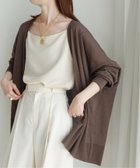 【ノーブル / スピック&スパン/NOBLE / Spick & Span】の《WEB限定追加》【洗える】18Gシアー オーバーサイズカーディガン2 人気、トレンドファッション・服の通販 founy(ファニー) ファッション Fashion レディースファッション Fashion for Women トップス・カットソー Cut & Sew Tops カーディガン・羽織り Layered Style Cardigans シアー Sheer, See-Through 人気 Popular, Best Seller 再入荷 Restock / Back in Stock 洗える Machine Washable thumbnail ブラウン D|ID: prp329100004575379 ipo3291000000033571313