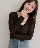 【ナチュラルクチュール/natural couture】の針抜きリブVネックシアーカーディガン 人気、トレンドファッション・服の通販 founy(ファニー) ファッション Fashion レディースファッション Fashion for Women トップス・カットソー Cut & Sew Tops カーディガン・羽織り Layered Style Cardigans Vネックトップス V-Neck Tops / V-Cut Neckline Shirts 2025年 2025 2025-2026秋冬・A/W Autumn/Winter 2025–26 AW25–26 おすすめ Recommended / Our Picks カットソー Cut and Sewn Top カーディガン Cardigan, Knitwear シアー Sheer, See-Through シンプル Simple, Minimal タンク Tank Top, Sleeveless Top デニム Denim, Jeans Material フェミニン Feminine, Girly ワイド Wide, Wide Fit thumbnail ブラウン|ID: prp329100004575453 ipo3291000000033548027