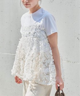 【イエナ/IENA】の《追加 》フラワーエンブロイダリー キャミソール 人気、トレンドファッション・服の通販 founy(ファニー) ファッション Fashion レディースファッション WOMEN トップス・カットソー Tops/Tshirt キャミソール / ノースリーブ No Sleeves 2025年 2025 2025春夏・S/S Ss,Spring/Summer,2025 キャミソール Camisole |ID:prp329100004575459
