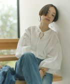 【スタディオ クリップ/studio CLIP】の《高山都さんコラボ》ダブルフロントタックボリュームスリーブブラウス ホワイト10|ID: prp329100004575484 ipo3291000000032576794