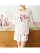 【ジェラート ピケ/gelato pique】の【COOL COLLECTION】【接触冷感】ICEジャガードプルオーバー ショートパンツセット PNK[066]|ID: prp329100004575511 ipo3291000000032542642