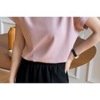 【ミニミニストア/miniministore】のフレンチスリーブ 半袖 Tシャツ 韓国風 人気、トレンドファッション・服の通販 founy(ファニー) ファッション Fashion レディースファッション Fashion for Women トップス・カットソー Cut & Sew Tops シャツ・ブラウス・オフィスカジュアル Elegant Blouses & Button-Ups ロングTシャツ・Tシャツ Longline T-Shirts & Tees イエロー Yellow カットソー Cut and Sewn Top シンプル Simple, Minimal スプリング Spring, Spring Collection スリーブ Sleeve, Long Sleeve / Short Sleeve ダウン Down, Puffer 定番 Standard, Basic Item フレンチ French, French Style ベーシック Basic, Essential ボトム Bottoms, Lower Wear 半袖 Short Sleeve, Half Sleeve 無地 Plain, Solid Color おすすめ Recommended / Our Picks 夏 Summer ビジネス 仕事 通勤 Business / Work / Commuting thumbnail ピンク|ID: prp329100004575619 ipo3291000000033568006