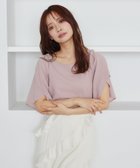 【ミスティ ウーマン/mysty woman】のチューリップスリーブプルオーバー ピンク25|ID: prp329100004575625 ipo3291000000032714096