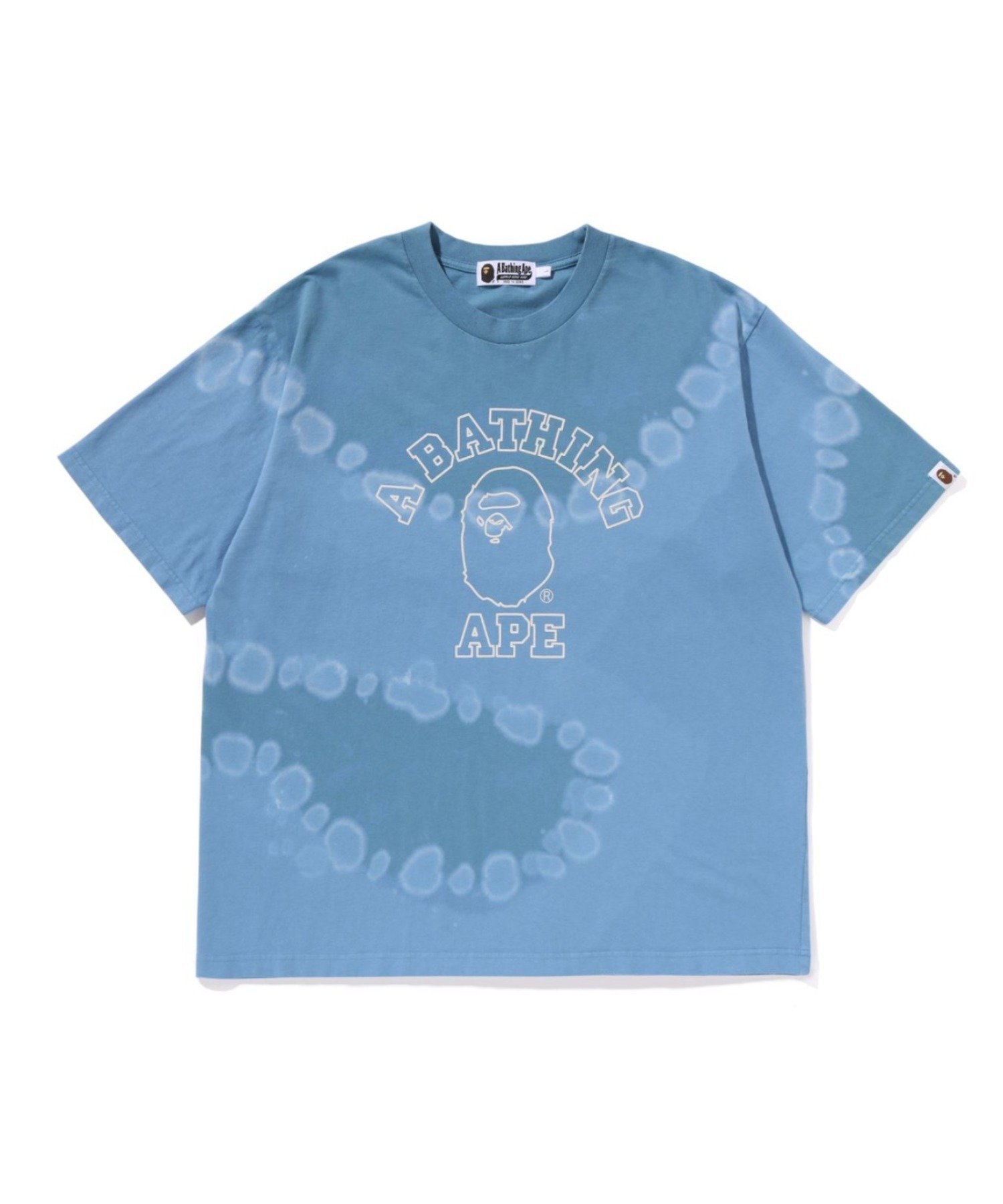 【その他のブランド/Other】のHAND DYE COLLEGE RELAXED FIT TEE 人気、トレンドファッション・服の通販 founy(ファニー) 　ファッション　Fashion　メンズファッション　Fashion for Men　コレクション　Collection, Seasonal Line　ショート　Short, Short Length　スリーブ　Sleeve, Long Sleeve / Short Sleeve　パターン　Pattern, Design Print　フロント　Front, Front Design　ブリーチ　Bleach, Washed Finish　プリント　Print, Printed Pattern　ラバー　Rubber, Rubber Sole　夏　Summer　春　Spring　S/S・春夏　SS, Spring/Summer, Warm Season　 other-1|ID: prp329100004575644 ipo3291000000033347728