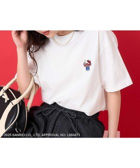 【フリークスストア/FREAK'S STORE】のSANRIO HELLO KITTY バックプリントTシャツ 25SS 人気、トレンドファッション・服の通販 founy(ファニー) ファッション Fashion レディースファッション WOMEN トップス・カットソー Tops/Tshirt シャツ/ブラウス Shirts/Blouses ロング / Tシャツ T-Shirts バッグ Bag 2025年 2025 2025春夏・S/S Ss,Spring/Summer,2025 スタイリッシュ Stylish スペシャル Special フロント Front プリント Print モチーフ Motif リボン Ribbon ワンポイント One Point 半袖 Short Sleeve 夏 Summer S/S・春夏 Ss・Spring/Summer |ID:prp329100004575655