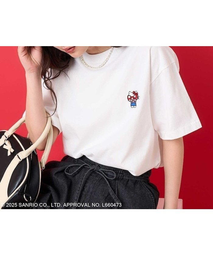 【フリークスストア/FREAK'S STORE】のSANRIO HELLO KITTY バックプリントTシャツ 25SS 人気、トレンドファッション・服の通販 founy(ファニー) 　ファッション　Fashion　レディースファッション　WOMEN　トップス・カットソー　Tops/Tshirt　シャツ/ブラウス　Shirts/Blouses　ロング / Tシャツ　T-Shirts　バッグ　Bag　2025年　2025　2025春夏・S/S　Ss,Spring/Summer,2025　スタイリッシュ　Stylish　スペシャル　Special　フロント　Front　プリント　Print　モチーフ　Motif　リボン　Ribbon　ワンポイント　One Point　半袖　Short Sleeve　夏　Summer　S/S・春夏　Ss・Spring/Summer　 other-1|ID: prp329100004575655 ipo3291000000032398259