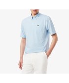 【ラコステ/LACOSTE / MEN】の消臭・速乾・UVカットマイクロチェックポロシャツ サックスブルー|ID: prp329100004575667 ipo3291000000033581006