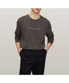 【トミーヒルフィガー/TOMMY HILFIGER】の【オンライン限定】ロゴロングスリーブTシャツ ロンT 人気、トレンドファッション・服の通販 founy(ファニー) ファッション Fashion レディースファッション Fashion for Women トップス・カットソー Cut & Sew Tops シャツ・ブラウス・オフィスカジュアル Elegant Blouses & Button-Ups ロングTシャツ・Tシャツ Longline T-Shirts & Tees アメリカン American Style インナー Innerwear クラシック Classic, Timeless Style ゴルフ Golf シンプル Simple, Minimal スリーブ Sleeve, Long Sleeve / Short Sleeve デニム Denim, Jeans Material フィット Fit, Slim Fit フロント Front, Front Design モダン Modern, Contemporary レギュラー Regular, Standard Fit ロング Long, Long-Length 人気 Popular, Best Seller 定番 Standard, Basic Item thumbnail グレーPTY|ID: prp329100004575670 ipo3291000000033647157