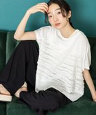 【ニコアンド/niko and】のフリルメッシュフレンチプルオーバー オフ|ID: prp329100004575671 ipo3291000000033833854
