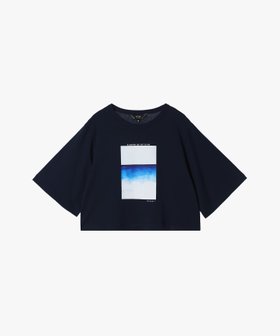 【アニエスベー ファム/agnes b. FEMME】のシープリントTシャツ 人気、トレンドファッション・服の通販 founy(ファニー) ファッション Fashion レディースファッション Fashion for Women トップス・カットソー Cut & Sew Tops シャツ・ブラウス・オフィスカジュアル Elegant Blouses & Button-Ups ロングTシャツ・Tシャツ Longline T-Shirts & Tees クロップド Cropped, Short Length フランス France, French プリント Print, Printed Pattern ボックス Boxy, Box Shape |ID:prp329100004575689