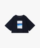 【アニエスベー ファム/agnes b. FEMME】のシープリントTシャツ 人気、トレンドファッション・服の通販 founy(ファニー) ファッション Fashion レディースファッション Fashion for Women トップス・カットソー Cut & Sew Tops シャツ・ブラウス・オフィスカジュアル Elegant Blouses & Button-Ups ロングTシャツ・Tシャツ Longline T-Shirts & Tees クロップド Cropped, Short Length フランス France, French プリント Print, Printed Pattern ボックス Boxy, Box Shape thumbnail ネイビー|ID: prp329100004575689 ipo3291000000032714520