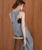 【バブ ブージュルード/Bab Bou Jeloud】の《新色登場!》【セットアップ対応】バッククロスアメスリロングワンピース 人気、トレンドファッション・服の通販 founy(ファニー) ファッション Fashion レディースファッション Fashion for Women ワンピース Dresses アシンメトリー Asymmetrical Style アメリカン American Style キャミソール Camisole, Spaghetti Strap Top シンプル Simple, Minimal スリット Slit, Slit Detail スリーブ Sleeve, Long Sleeve / Short Sleeve セットアップ Set-Up, Coordinated Outfit センター Center, Center Line ネップ Nepp, Slub Yarn ノースリーブ Sleeveless, No-Sleeve バランス Balance, Style Balance フロント Front, Front Design ペチコート Petticoat, Underskirt ラップ Wrap, Wrap Design 夏 Summer エレガント 上品 Elegant thumbnail BLUE|ID: prp329100004575797 ipo3291000000033708644