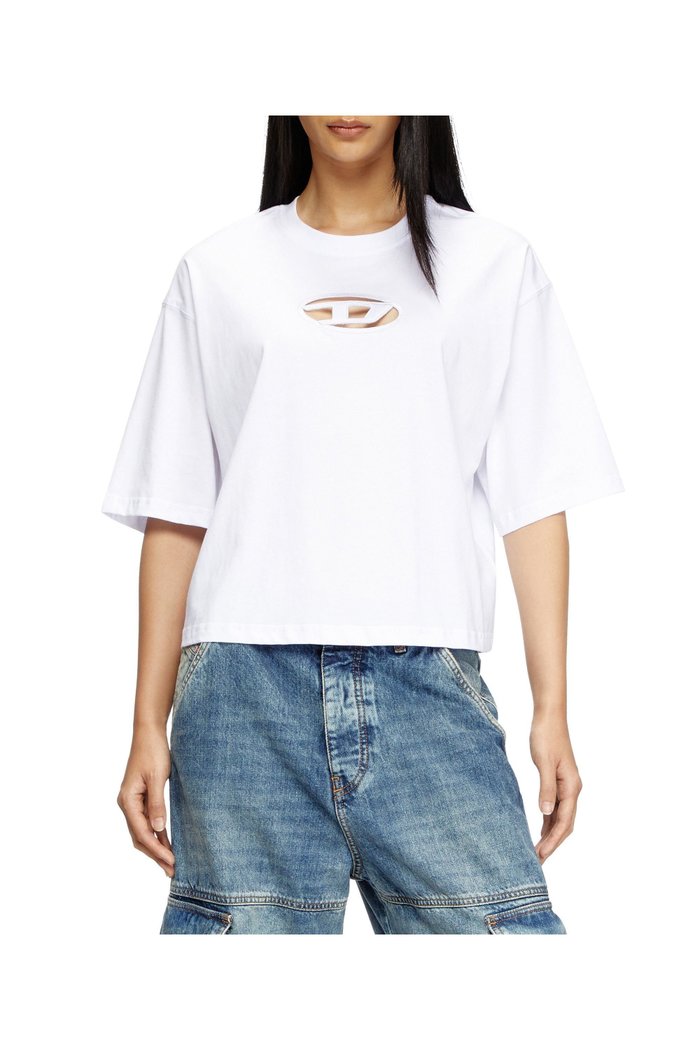 【ディーゼル/DIESEL】のレディース Tシャツ T-ROWY-OD インテリア・キッズ・メンズ・レディースファッション・服の通販 founy(ファニー) https://founy.com/ ファッション Fashion レディースファッション Fashion for Women トップス・カットソー Cut & Sew Tops シャツ・ブラウス・オフィスカジュアル Elegant Blouses & Button-Ups ロングTシャツ・Tシャツ Longline T-Shirts & Tees シンプル Simple, Minimal 半袖 Short Sleeve, Half Sleeve |ID: prp329100004575812 ipo3291000000032713089