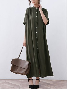 【ドゥーベル/Doux Belle】の【Doux Belle】ワンピース ロング丈 ロングわんぴ 半袖 人気、トレンドファッション・服の通販 founy(ファニー) ファッション Fashion レディースファッション Ladies' Fashion Online ワンピース Dress ギャザー Gather トレンド Trend ポケット Pocket ロング Long 半袖 Short Sleeve 夏 Summer 春 Spring |ID:prp329100004575814