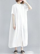 【ドゥーベル/Doux Belle】の【Doux Belle】ワンピース ロング丈 ロングわんぴ 半袖 人気、トレンドファッション・服の通販 founy(ファニー) ファッション Fashion レディースファッション Ladies' Fashion Online ワンピース Dress ギャザー Gather トレンド Trend ポケット Pocket ロング Long 半袖 Short Sleeve 夏 Summer 春 Spring thumbnail ホワイト|ID: prp329100004575814 ipo3291000000032643496