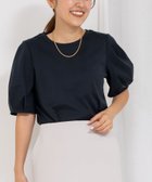 【ノーリーズ/NOLLEY'S】のプレミアムスムース5分袖プルオーバーカットソー ネイビー|ID: prp329100004575848 ipo3291000000033560747