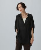 【レプシィム ローリーズファーム/LEPSIM LOWRYS FARM】のスキッパードルマンチュニックSS ブラック09|ID: prp329100004575865 ipo3291000000032564538
