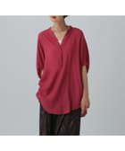 【レプシィム ローリーズファーム/LEPSIM LOWRYS FARM】のスキッパードルマンチュニックSS レッド35|ID: prp329100004575865 ipo3291000000032564539