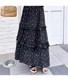 【イング/INGNI】の花柄フリルティアードスカート(セットアップ対応) 人気、トレンドファッション・服の通販 founy(ファニー) ファッション Fashion レディースファッション Ladies' Fashion Online セットアップ Setup スカート Skirt スカート Skirt ティアードスカート Tiered Skirts ガーリー Girly サンダル Sandals シューズ Shoes スウェット Sweat スニーカー Sneakers スマホ Smartphone セットアップ Set Up ティアード Tiered バレエ Ballet フィット Fit フェミニン Feminine フラワー Flower フリル Frills フレア Flare モチーフ Motif ロング Long おすすめ Recommend 夏 Summer thumbnail クロ/ブルー|ID: prp329100004575884 ipo3291000000032678315