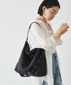 【ラシット/russet】のモノグラムテープ カゴ2wayバッグ ブラック|ID: prp329100004575924 ipo3291000000032605443