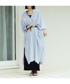 【サロン アダム エ ロペ/SALON adam et rope'】のコットンシルクフードカフタンワンピース 人気、トレンドファッション・服の通販 founy(ファニー) ファッション Fashion レディースファッション Fashion for Women ワンピース Dresses シルク Silk, 100% Silk スリット Slit, Slit Detail タンク Tank Top, Sleeveless Top チューブ Tube, Tube Top フロント Front, Front Design ポケット Pocket, Pocket Detail マキシ Maxi, Full Length リゾート Resort, Vacation Style 夏 Summer エレガント 上品 Elegant thumbnail サックス(48)|ID: prp329100004575949 ipo3291000000033836672