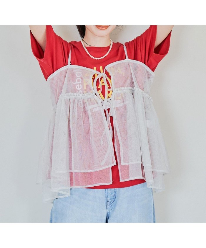【コーエン/COEN】の【セットアイテム】ラメチュールキャミセットロゴTシャツ インテリア・キッズ・メンズ・レディースファッション・服の通販 founy(ファニー) https://founy.com/ ファッション Fashion レディースファッション Ladies' Fashion Online トップス・カットソー Tops/Tshirt キャミソール / ノースリーブ No Sleeves シャツ/ブラウス Shirts/Blouses ロング / Tシャツ T-Shirts おすすめ Recommend エアリー Airy カーゴパンツ Cargo Pants キャミ Cami キャミソール Camisole シンプル Simple スラックス Slacks デニム Denim フェミニン Feminine ボトム Bottom マーメイド Mermaid ミックス Mix |ID: prp329100004575951 ipo3291000000032624372
