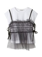 【リリーブラウン/Lily Brown】のチュールビスチェセットTシャツ CGRY[007]|ID: prp329100004575982 ipo3291000000032580371