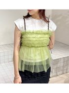 【リリーブラウン/Lily Brown】のチュールビスチェセットTシャツ GRN[024]|ID: prp329100004575982 ipo3291000000032580372