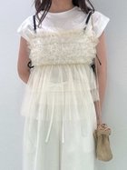 【リリーブラウン/Lily Brown】のチュールビスチェセットTシャツ IVR[003]|ID: prp329100004575982 ipo3291000000032752352