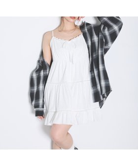 【イング/INGNI】のINGNI/レースティアードミニキャミOP 人気、トレンドファッション・服の通販 founy(ファニー) ファッション Fashion レディースファッション Ladies' Fashion Online トップス・カットソー Tops/Tshirt キャミソール / ノースリーブ No Sleeves 春 Spring ガーリー Girly キャミソール Camisole スマホ Smartphone ソックス Socks ティアードスカート Tiered Skirt デニム Denim トレンド Trend ドレス Dress バレエ Ballet ベーシック Basic レース Race ロング Long S/S・春夏 Ss・Spring/Summer おすすめ Recommend 夏 Summer |ID:prp329100004576003