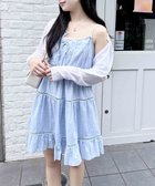 【イング/INGNI】のINGNI/レースティアードミニキャミOP 人気、トレンドファッション・服の通販 founy(ファニー) ファッション Fashion レディースファッション Ladies' Fashion Online トップス・カットソー Tops/Tshirt キャミソール / ノースリーブ No Sleeves 春 Spring ガーリー Girly キャミソール Camisole スマホ Smartphone ソックス Socks ティアードスカート Tiered Skirt デニム Denim トレンド Trend ドレス Dress バレエ Ballet ベーシック Basic レース Race ロング Long S/S・春夏 Ss・Spring/Summer おすすめ Recommend 夏 Summer thumbnail サックス|ID: prp329100004576003 ipo3291000000032642641