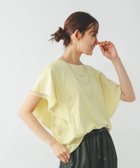 【グローバルワーク/GLOBAL WORK】のフローズン袖フレアプルオーバー/289383 人気、トレンドファッション・服の通販 founy(ファニー) ファッション Fashion レディースファッション Ladies' Fashion Online トップス・カットソー Tops/Tshirt プルオーバー Pullover シアー Sheer チュール Tulle ネックレス Necklace パール Pearl フレア Flare ワイド Wide 吸水 Water Absorption thumbnail ライトイエロー62|ID: prp329100004576017 ipo3291000000032529961