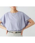 【グローバルワーク/GLOBAL WORK】のフローズン袖フレアプルオーバー/289383 人気、トレンドファッション・服の通販 founy(ファニー) ファッション Fashion レディースファッション Ladies' Fashion Online トップス・カットソー Tops/Tshirt プルオーバー Pullover シアー Sheer チュール Tulle ネックレス Necklace パール Pearl フレア Flare ワイド Wide 吸水 Water Absorption thumbnail ブルーラベンダー97|ID: prp329100004576017 ipo3291000000032529962