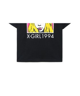 【エックスガール/X-girl】のX-girl/POP FACE SS TEE 人気、トレンドファッション・服の通販 founy(ファニー) ファッション Fashion レディースファッション Ladies' Fashion Online グラフィック Graphic デニム Denim フロント Front プリント Print ベーシック Basic ワンポイント One Point 半袖 Short Sleeve 定番 Standard |ID:prp329100004576030