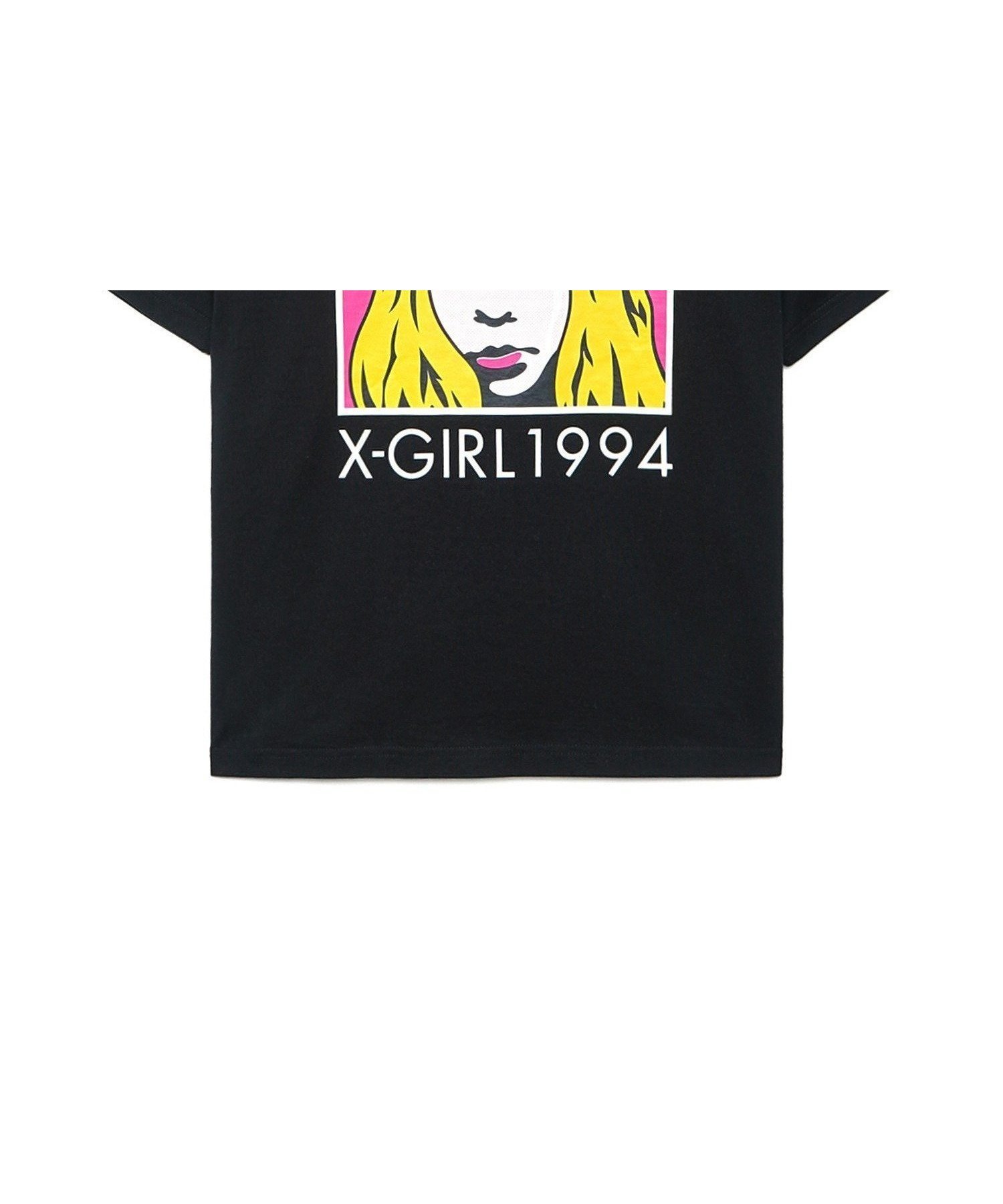 【エックスガール/X-girl】のX-girl/POP FACE SS TEE 人気、トレンドファッション・服の通販 founy(ファニー) 　ファッション　Fashion　レディースファッション　Ladies' Fashion Online　グラフィック　Graphic　デニム　Denim　フロント　Front　プリント　Print　ベーシック　Basic　ワンポイント　One Point　半袖　Short Sleeve　定番　Standard　 other-1|ID: prp329100004576030 ipo3291000000032655293